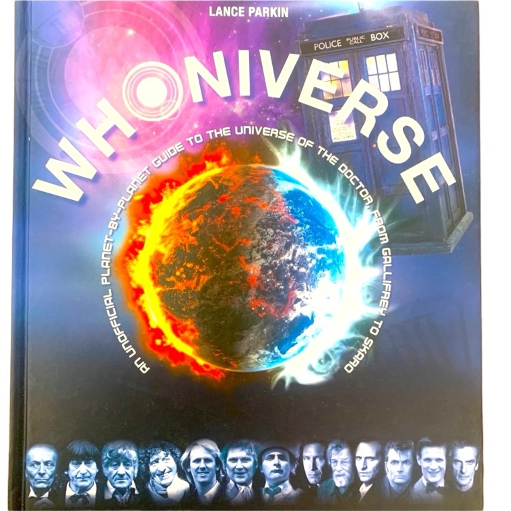 Whoniverse Lance Parkin Dr. Who Universe Planets History Hardcover Book NEW